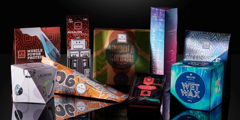 Entdecken Sie attraktive Oberflächenveredelungen für Boxen & Verpackungsmaterial