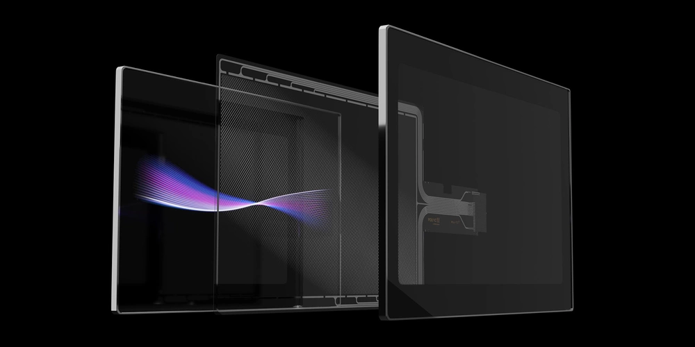 Modernste Sensortechnologie für interaktive HMI-Displays